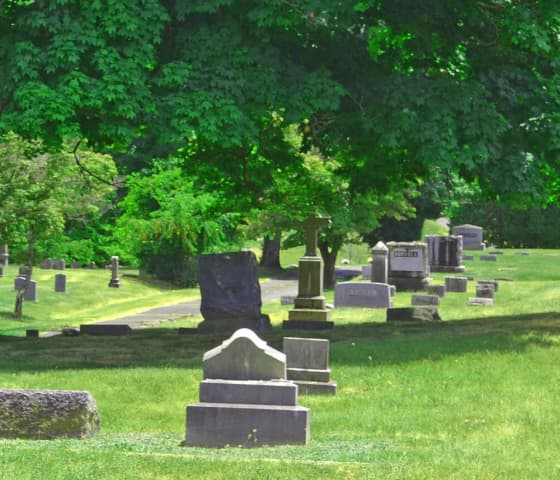 Traditional burial landscape